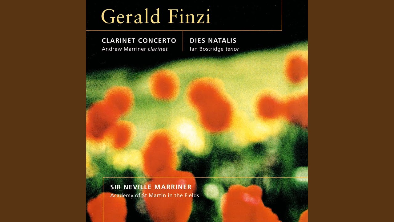 Finzi: Dies Natalis, Op. 8: 2. Rhapsody (Recitativo Stromentato)