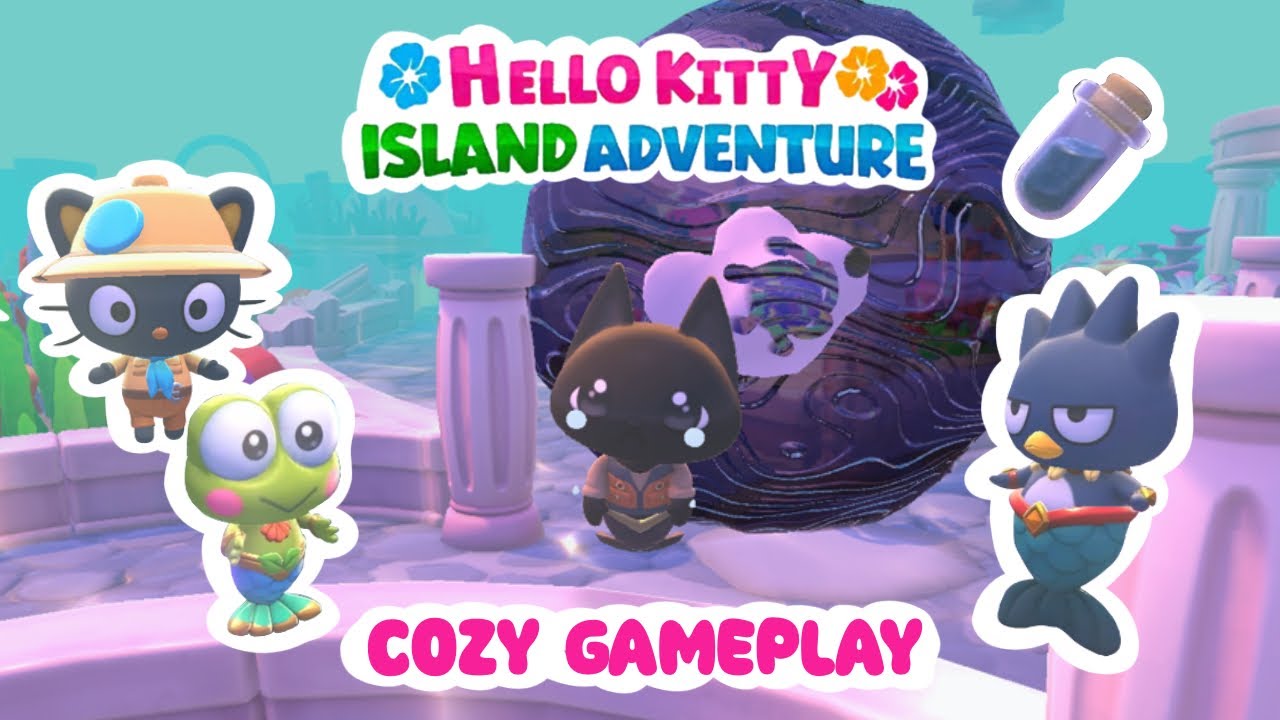 COZY GAMEPLAY 🕵️‍♀️🌑 Hello Kitty Island Adventure PART 26! 🌴+ The Mystery Tree, Gudetama, Retsuko