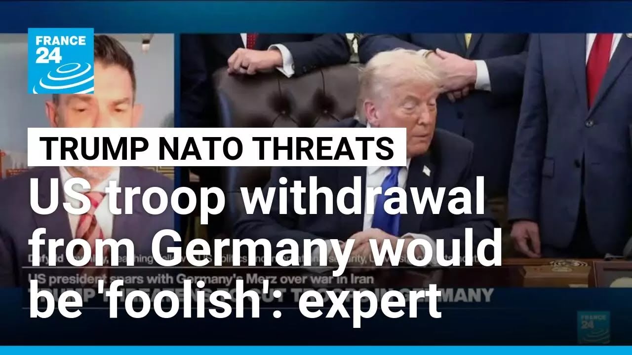 US troop withdrawal from Germany would be 'foolish', expert says &bull; FRANCE 24 English