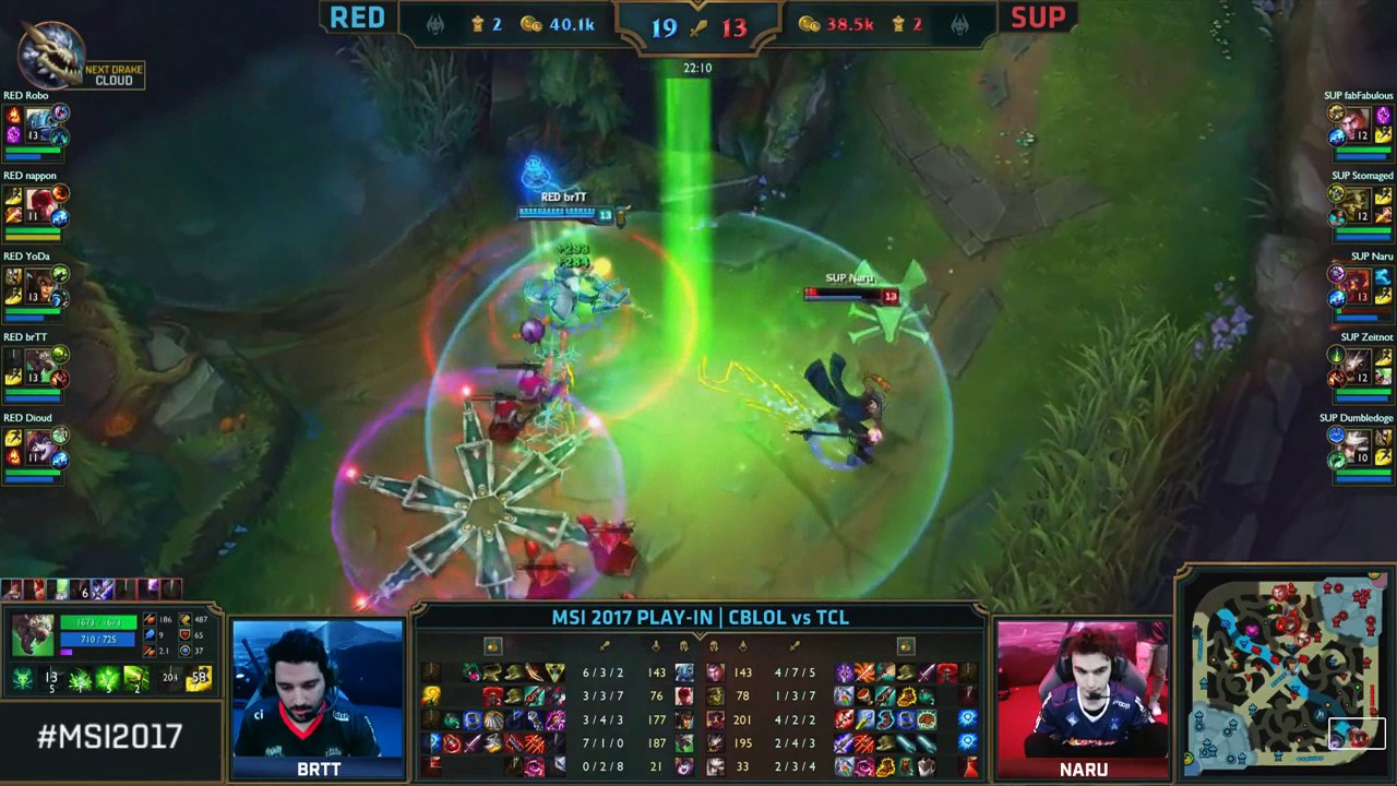 Melhores momentos do brTT de Twitch no MSI 2017 - [ Heimy ]