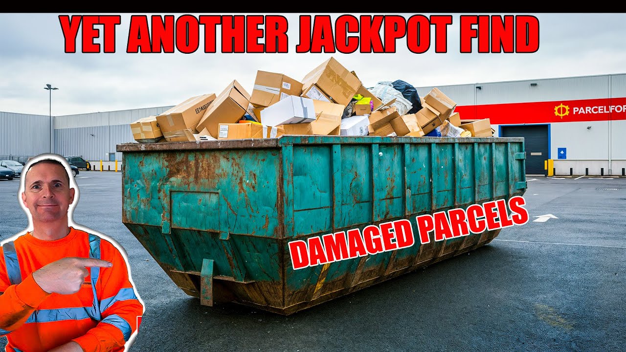 😲РЫСЬ В МУСОРНЫХ КОНТЕЙНЕРАХ PARCELFORCE DEPO😲, ВЫ НЕ ПОВЕРИТЕ, ЧТО Я НАШЕЛ!