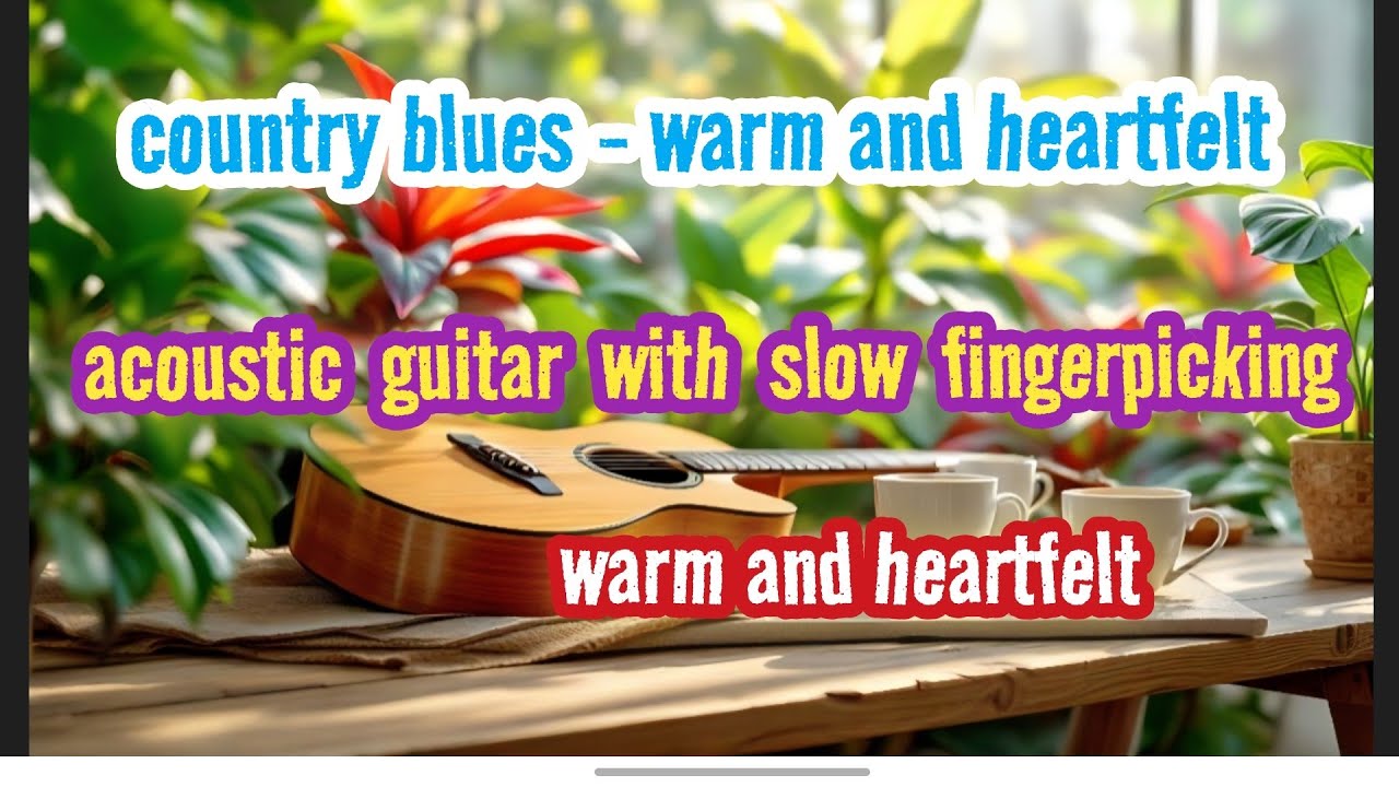 Instrumental medley - acoustic guitar with slow fingerpicking - country blues - warm and heartfelt