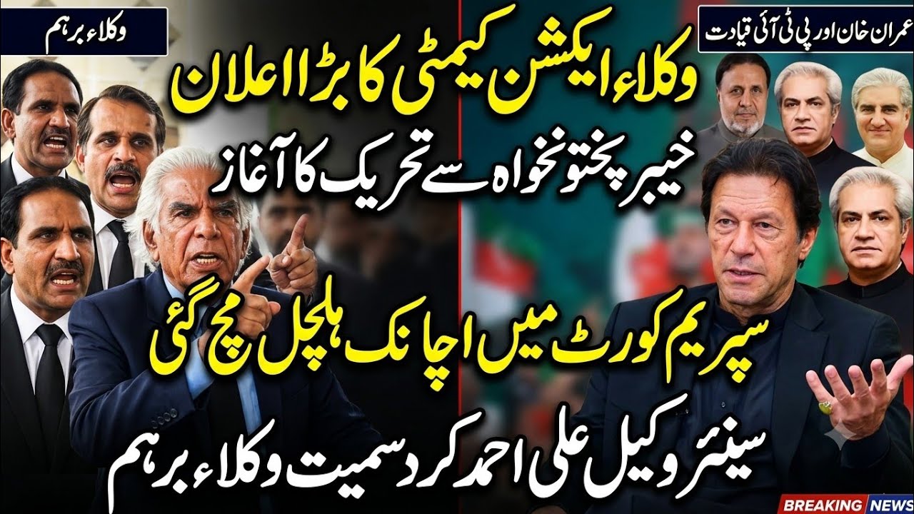 Lawyers' Action Committee Announces Protest | KP Movement Begins | Supreme Court Tensions Rise