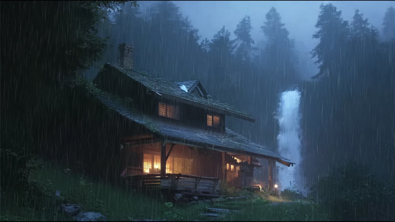 Natural Rain in the Forest | Calm Your Mind for Deep Sleep