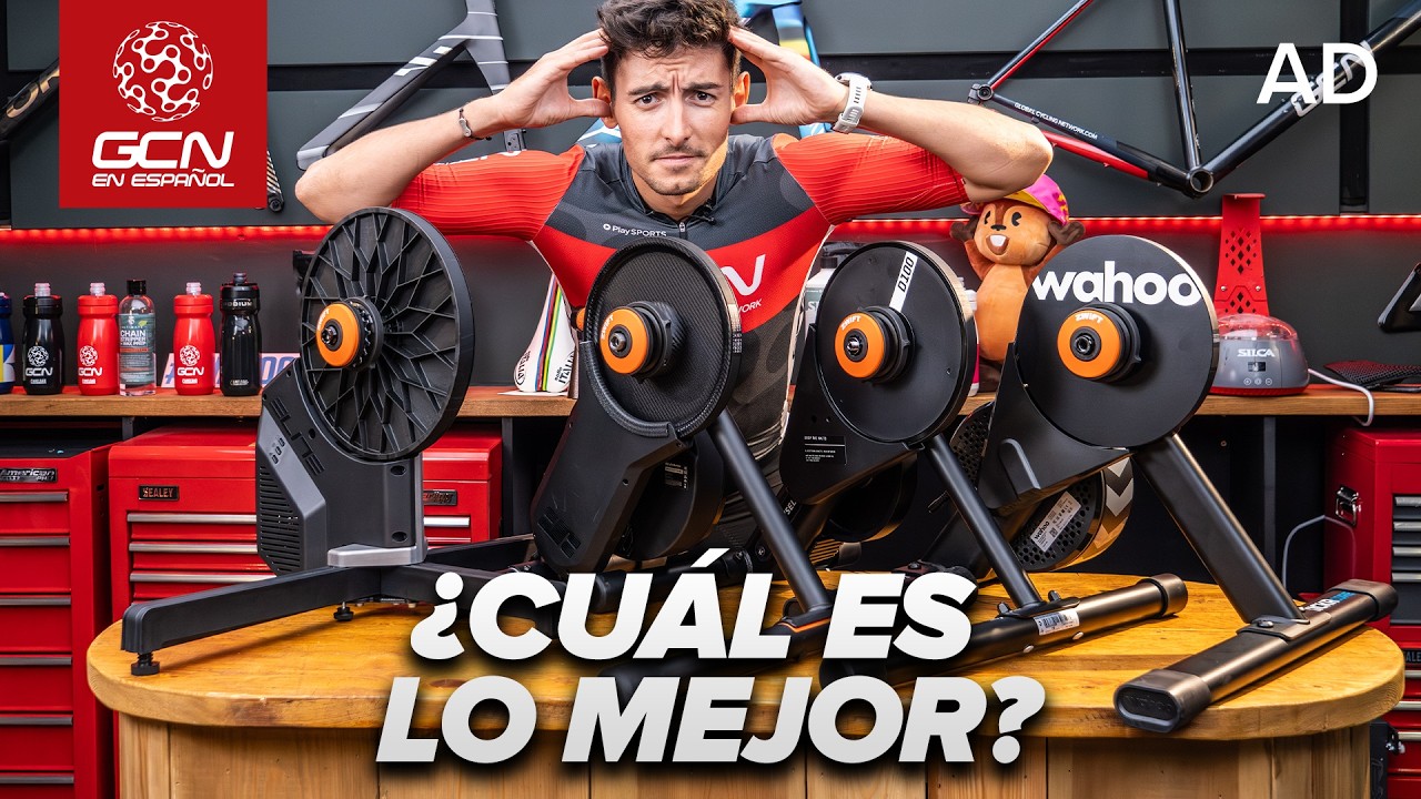Probamos el rodillo M&Aacute;S BARATO de cada marca para Zwift