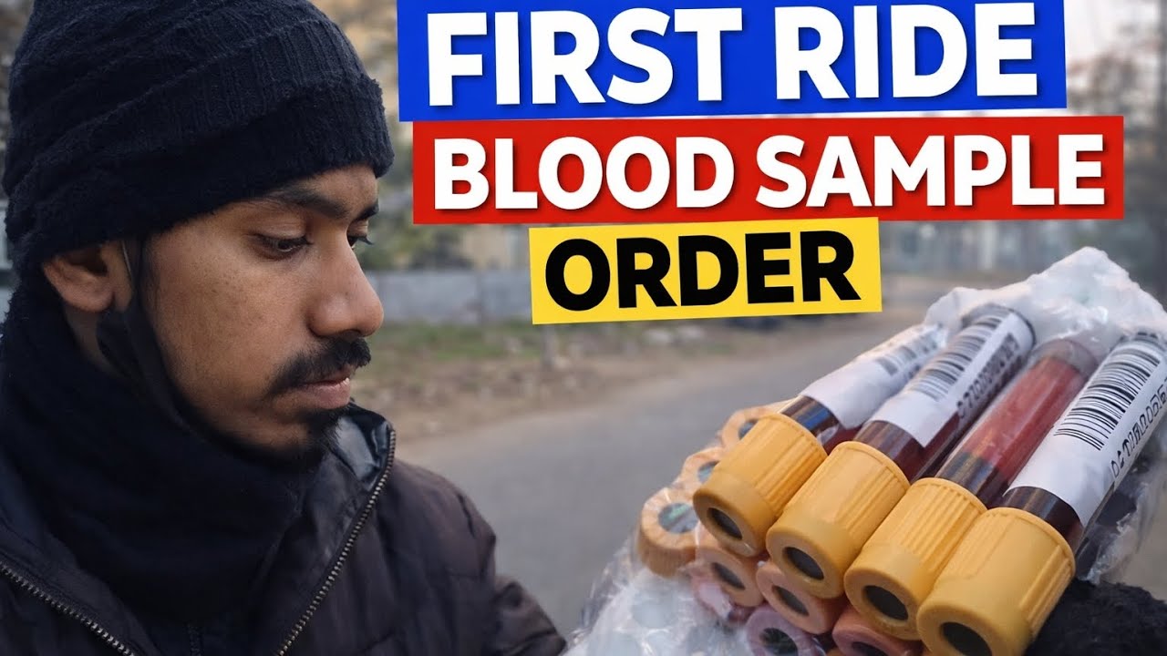 Morning First Ride Blood Sample Order🙄