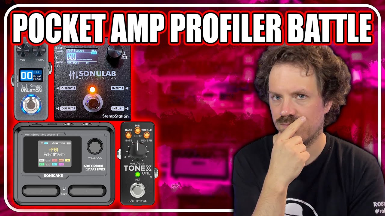 POCKET MASTER vs GP-5 vs TONEX ONE vs STOMPSTATION: Какой портативный Amp Profiler лучший?