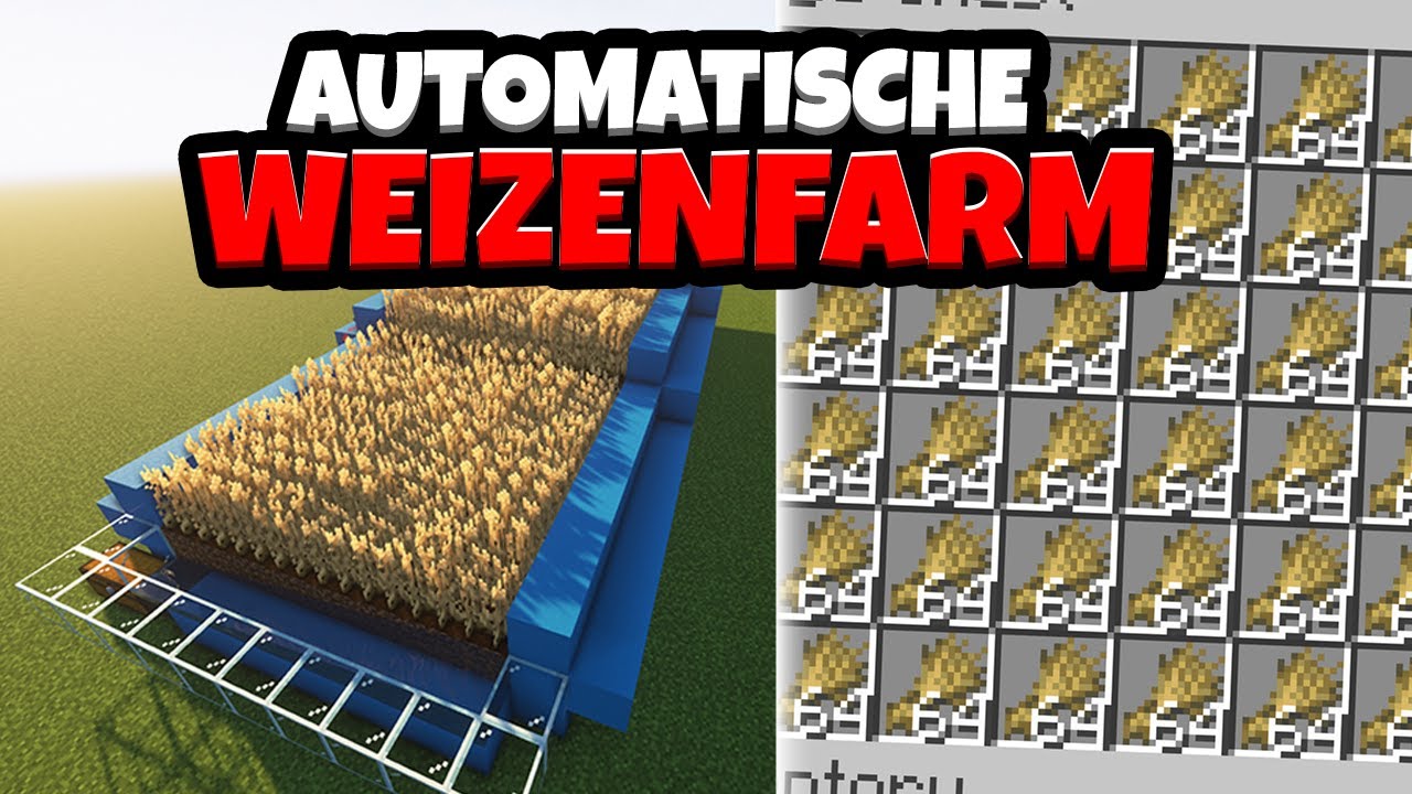 Automatische Weizenfarm | Tutorial deutsch