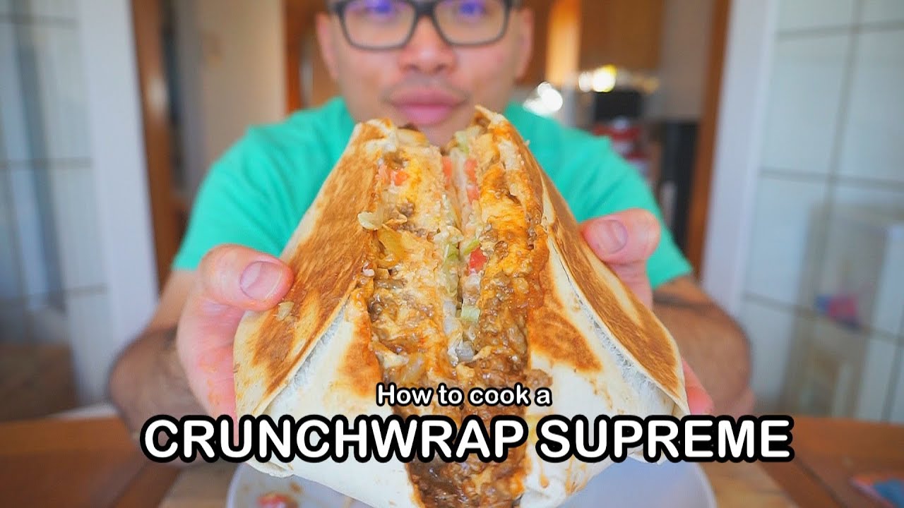 How to cook a CRUNCHWRAP SUPREME | Copycat recipe