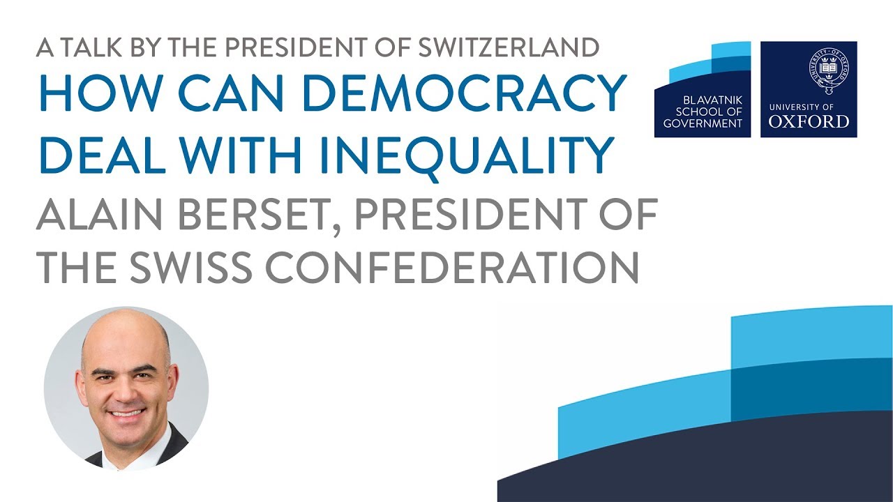 President of Switzerland: How can democracy deal with inequality