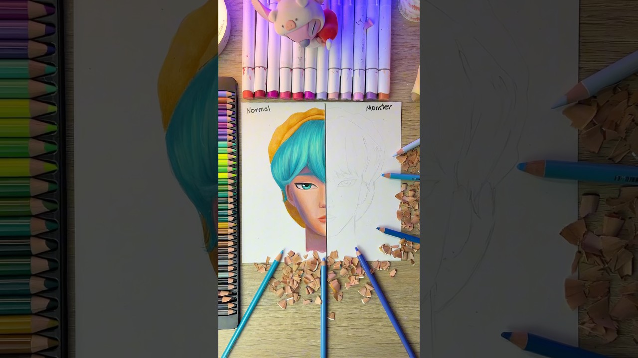 Dibuj&eacute; a Baby Saja de las Guerreras K-Pop 🫶🏻 #dibujos #art #kpopdemonhunters