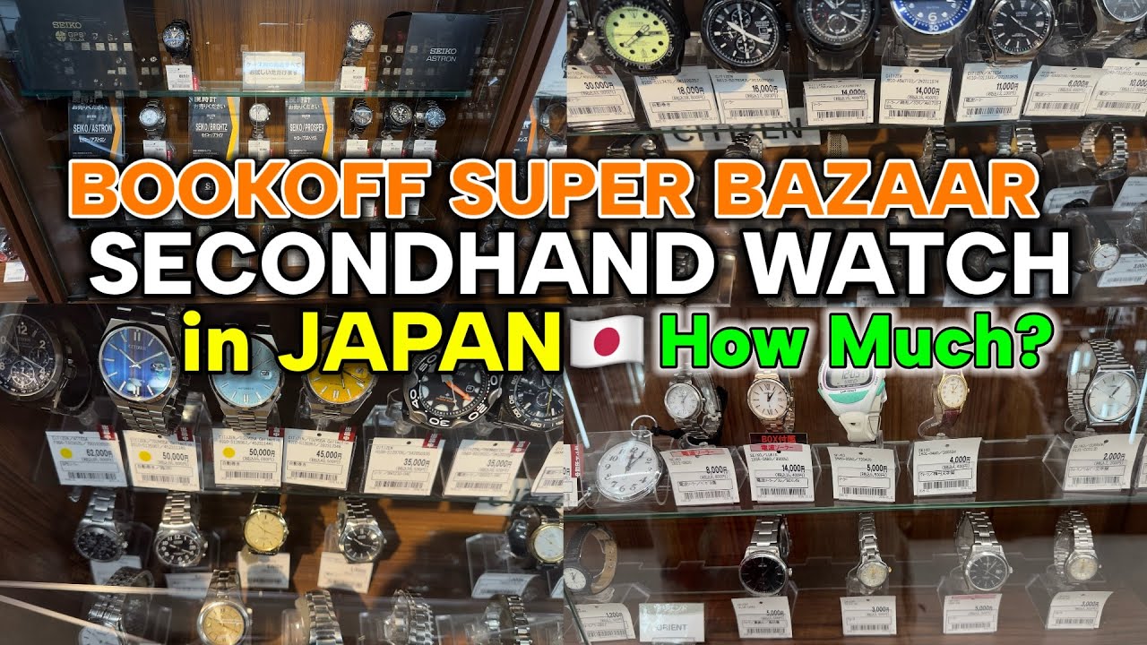 🇯🇵Ukay-Ukay In Japan! Secondhand Watch Hand bags | BookOff Super Bazaar Higashi Totsuka 🇯🇵 