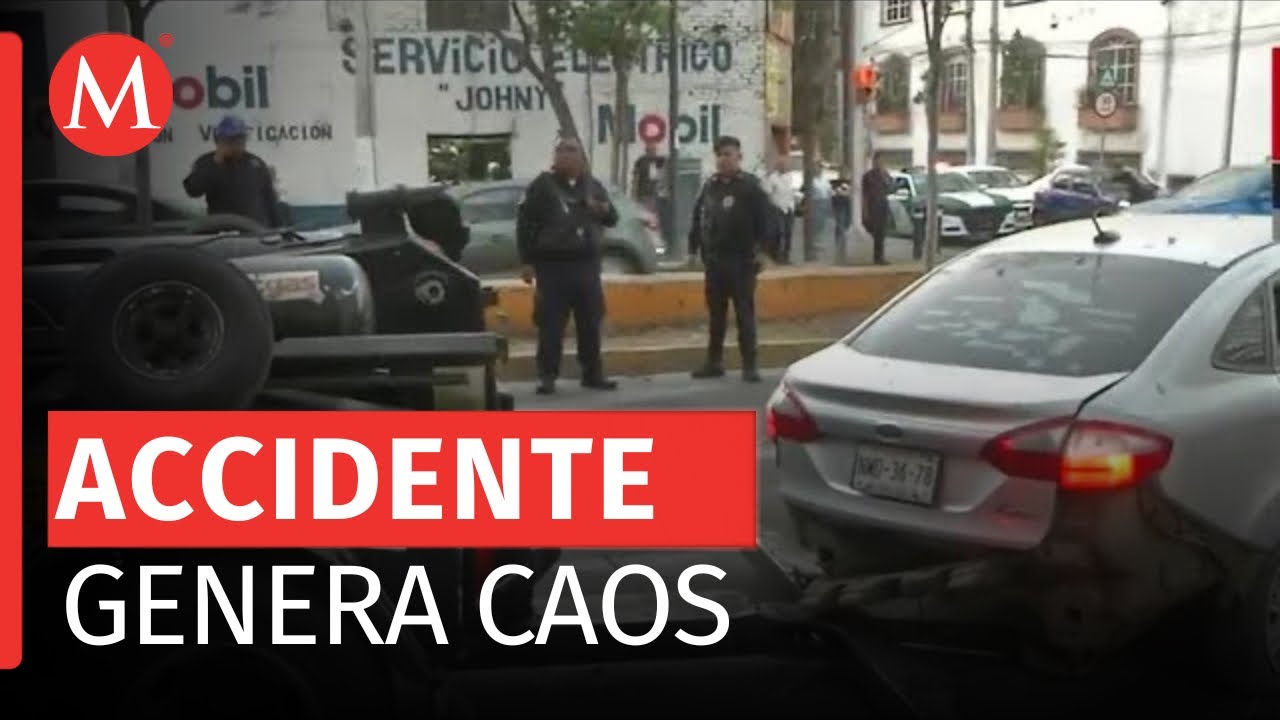 Se registró un choque entre un auto particular y una unidad de Metrobús al norte de la CdMx