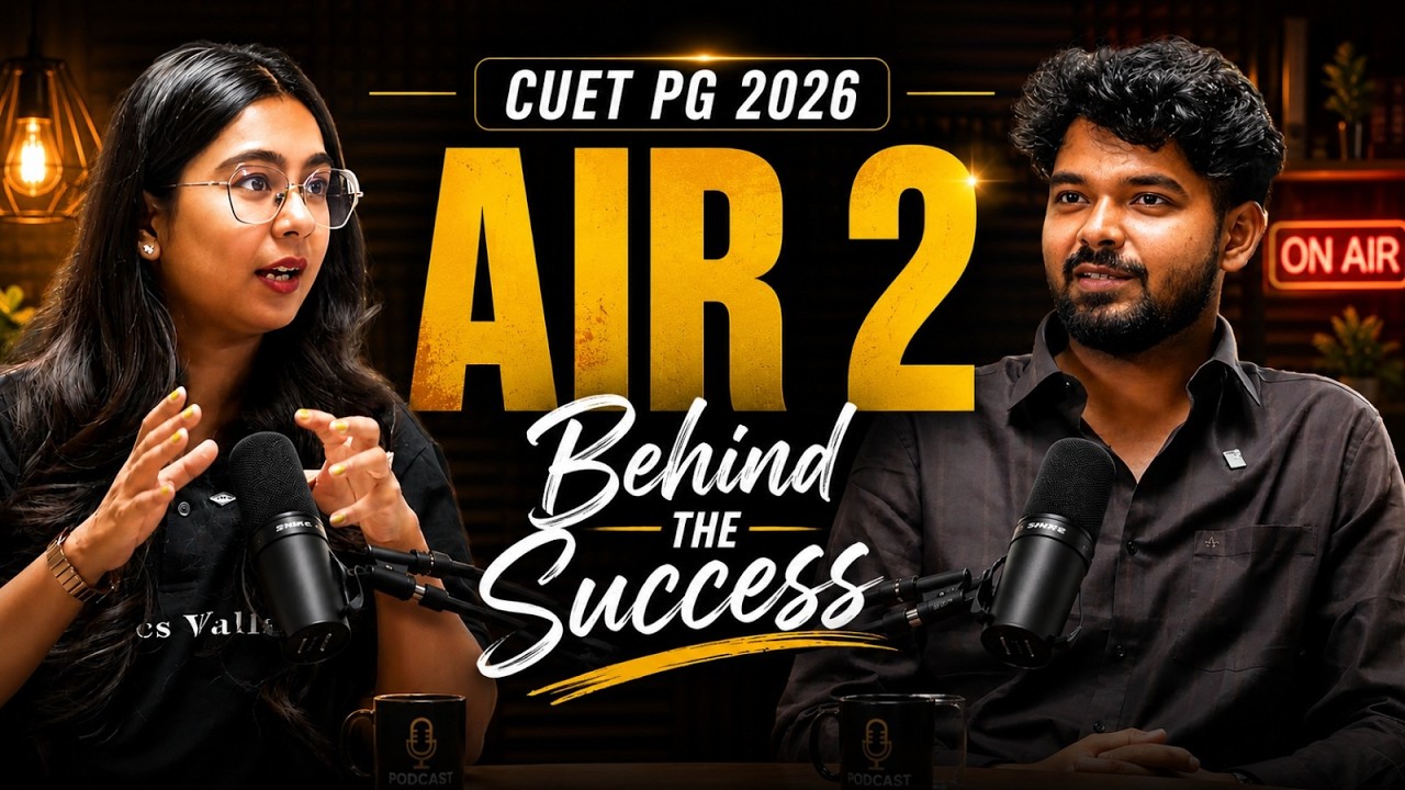 CUET PG 2026 Topper Interview | AIR 2 Behind The Success | CUET PG Preparation Strategy