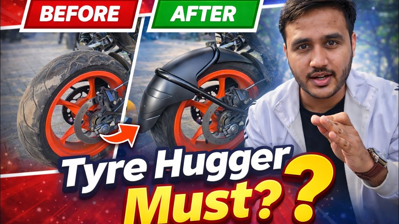 KTM Duke 250 Gen 3, Tyre Hugger = Must? 🤔, Honest Review
