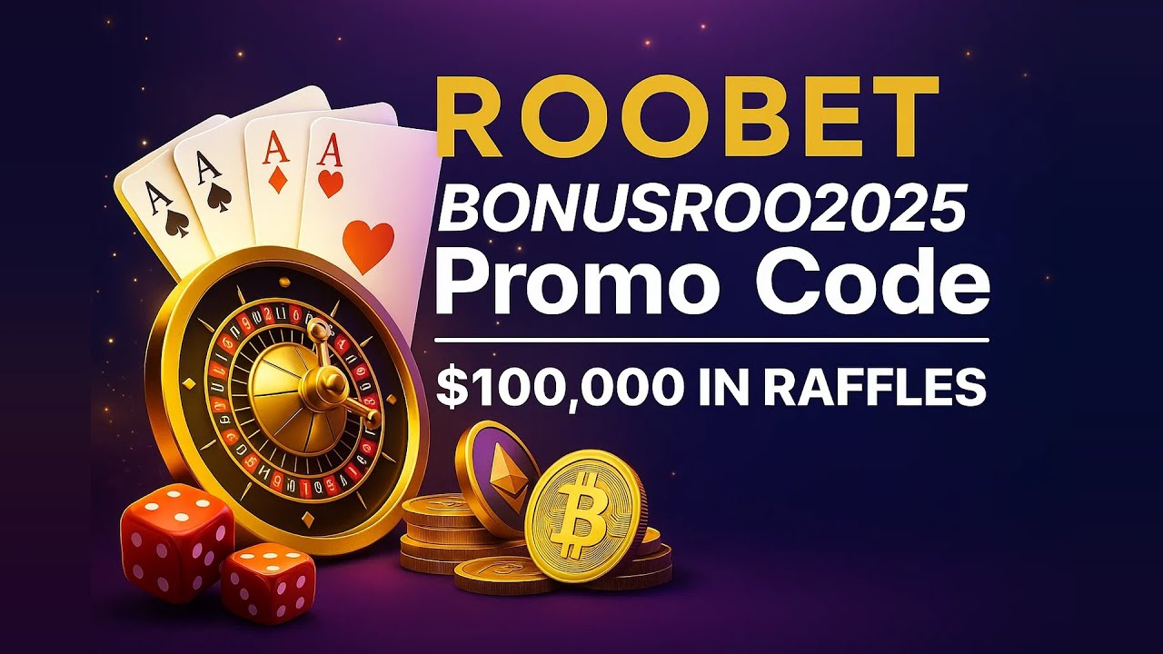 Roobet Promo Code "BONUSROO2025" — Unlock Free Bonus & RooWards VIP Program (NEW Promo Code 2025)
