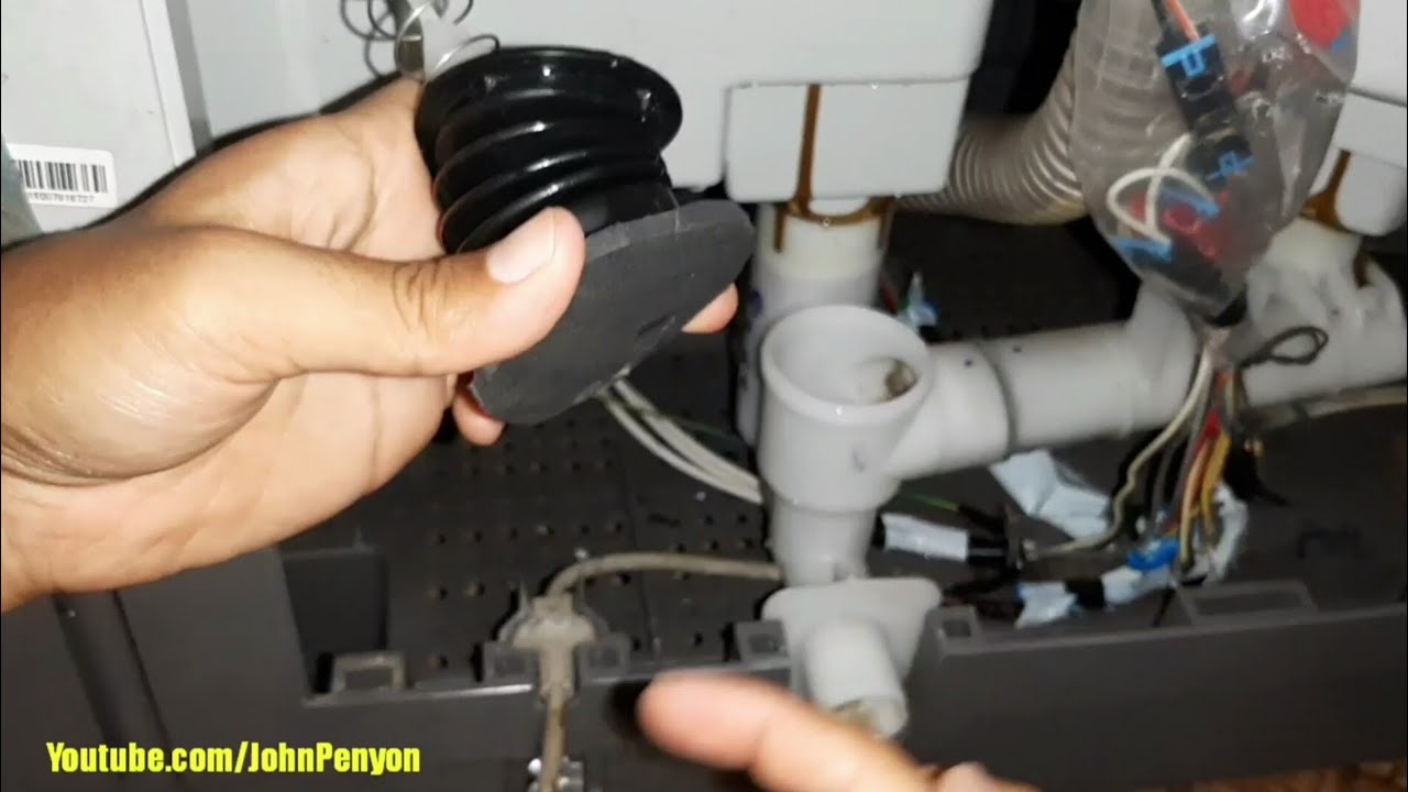 Cara memperbaiki MESIN CUCI BOCOR pakai SENDAL BEKAS
