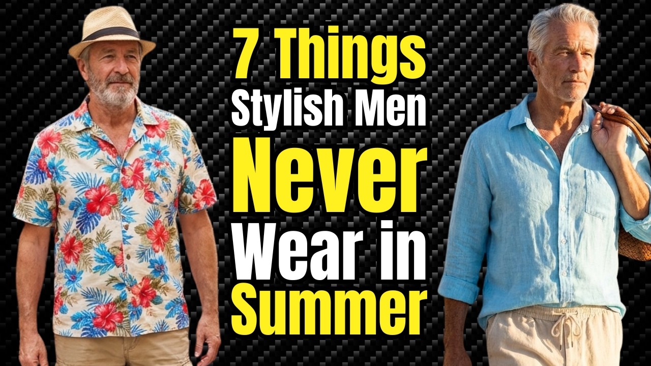 7 Things Stylish Men Over 60 NEVER Wear in Summer (But Most Guys Still Do)