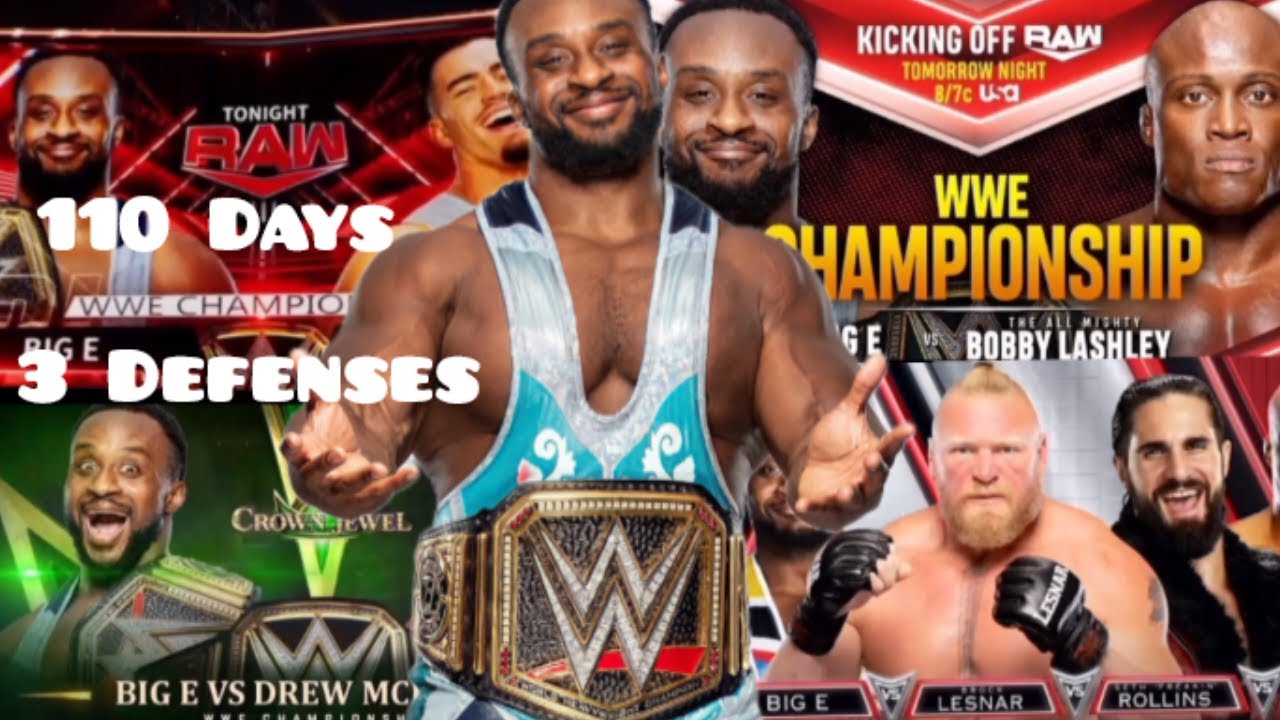 Every Big E WWE championship Defense