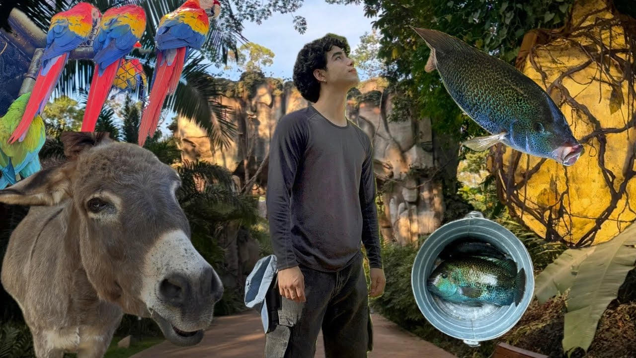 Visitando Irtra Pt.2 (Xejuyup, zoologico, pesca, juegos mecánicos)