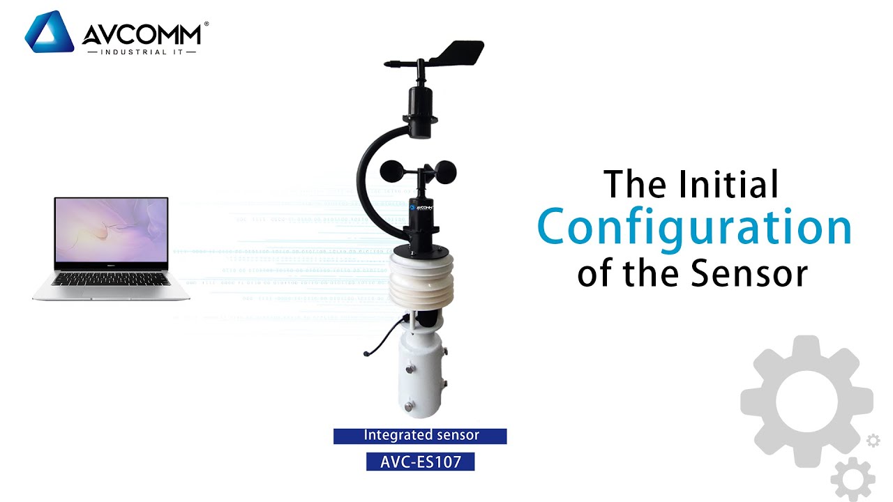 How to Configure an industrial sensor using serial port