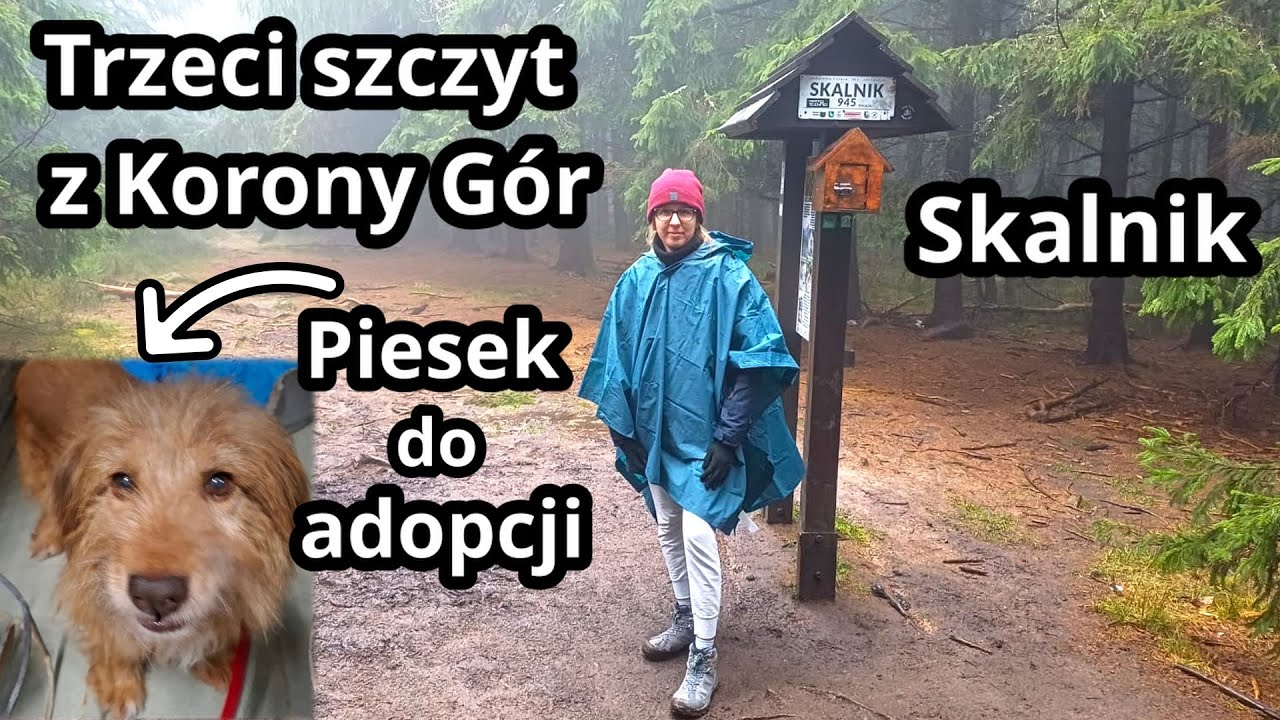 Dzień w górach w deszczu i we mgle - wchodzimy na Skalnik | Korona Gór Polski #3