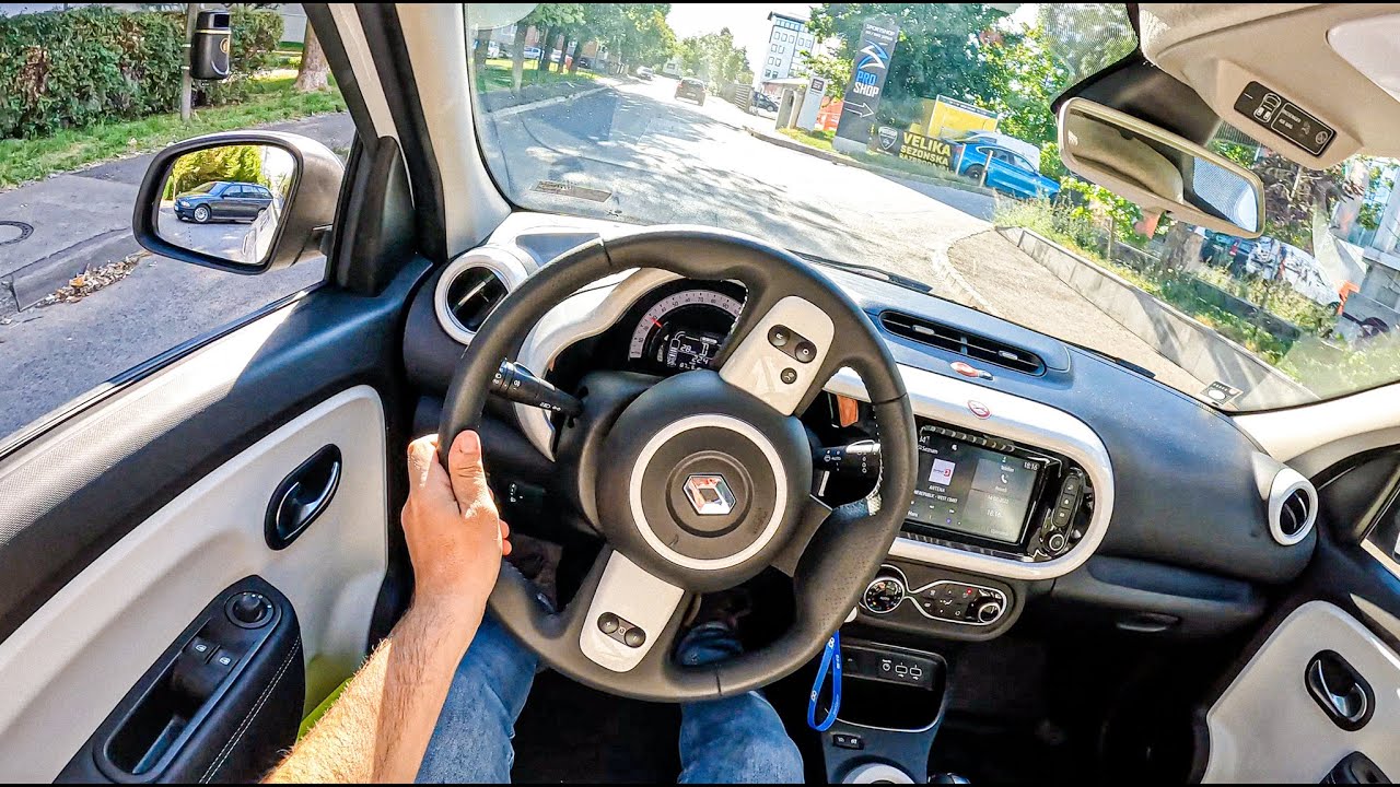 2022 Renault Twingo [Electric 82HP] | POV Test Drive #1265 Joe Black