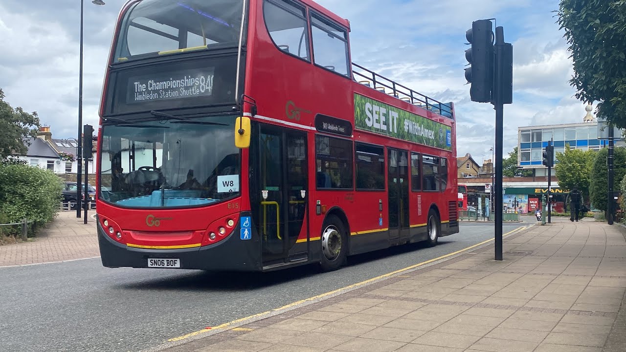 Go Ahead London and Commercial on Route Wimbledon Tennis (Bus Observations) 03/07/23