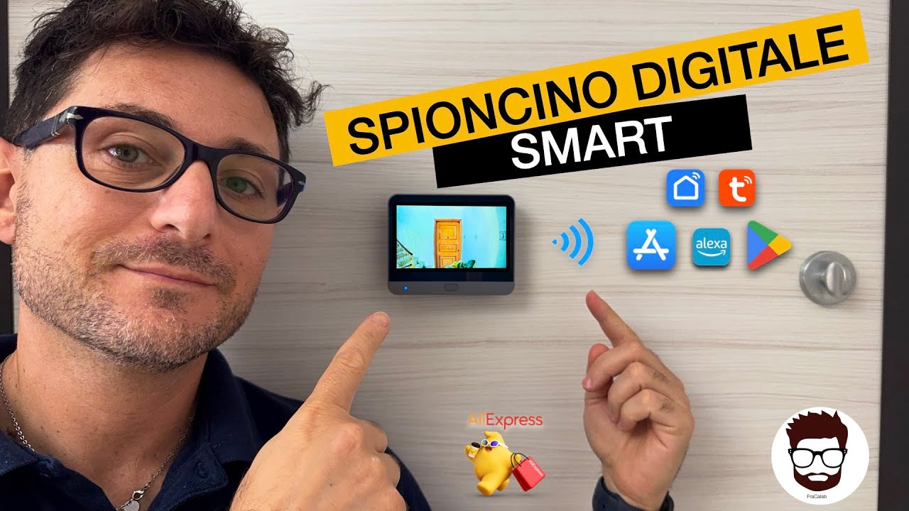 SPIONCINO WI-FI SMART, DIGITALE: CONTROLLA LA TUA PORTA DA REMOTO!