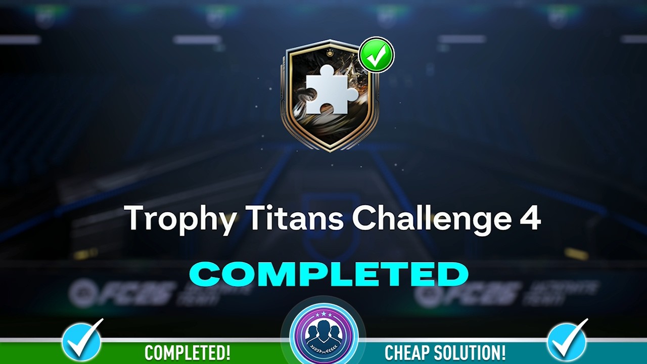 Задание Trophy Titans Challenge 4 SBC выполнено &mdash; простое решение и советы &mdash; FC 26