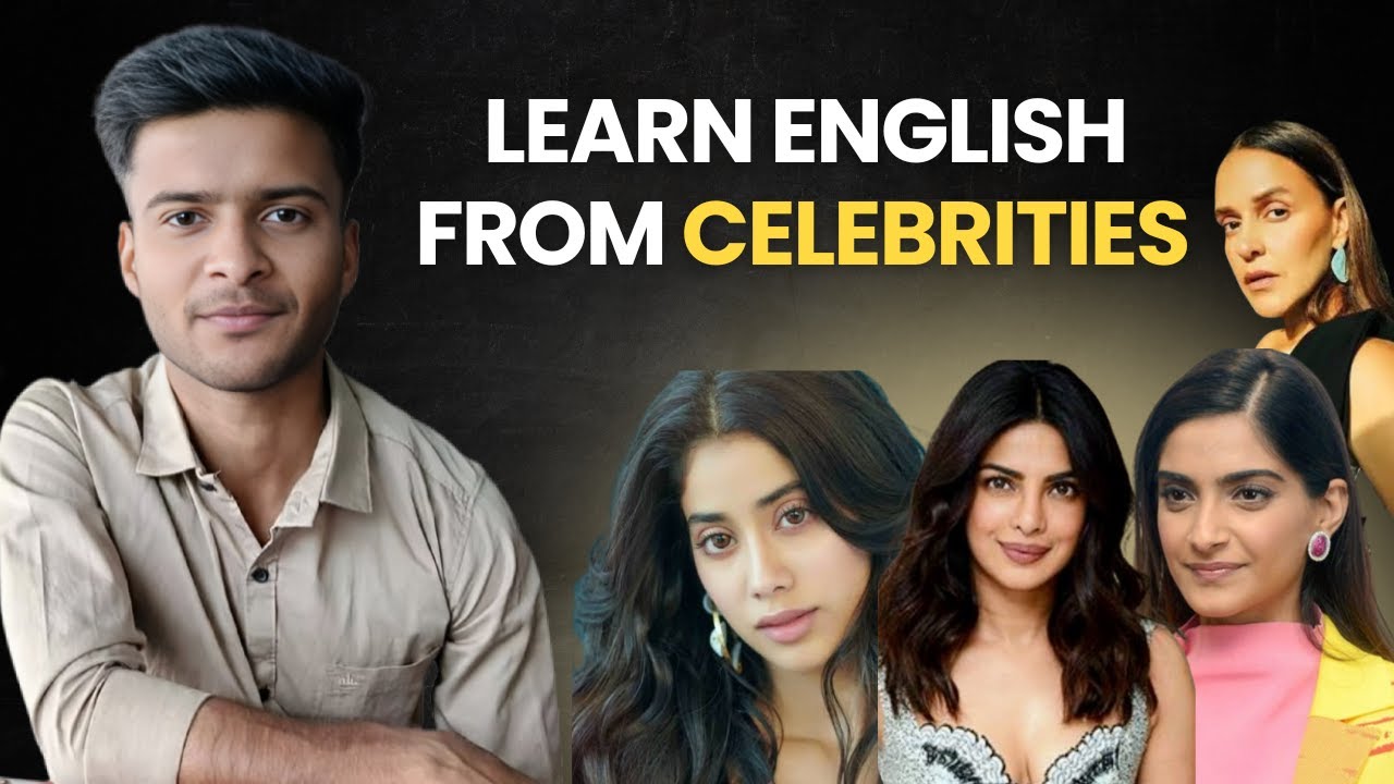 How Celebrities Speak English | Learn From Real Examples #english #celebrityenglish #communication