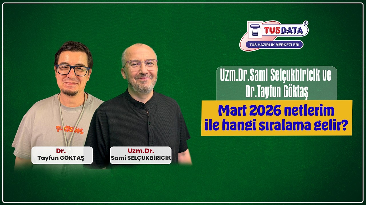 Mart 2026 Netlerim ile Hangi Sıralama Gelir?