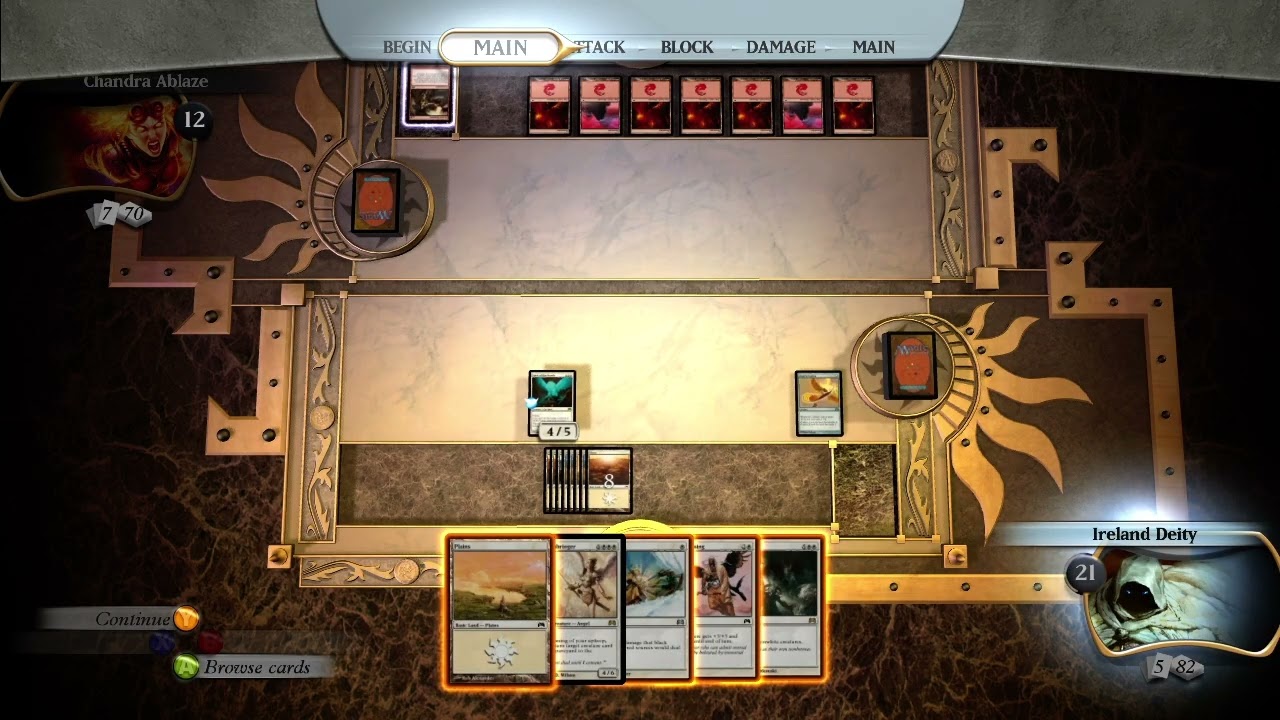 MAGIC THE GATHERING: DUELS OF THE PLANESWALKERS Duel Ireland Deity VS Chandra Ablaze Pt 2/2 11.03.26