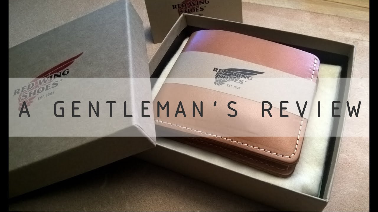 Red Wing Wallet in London Tan - A Gentleman's Review✓