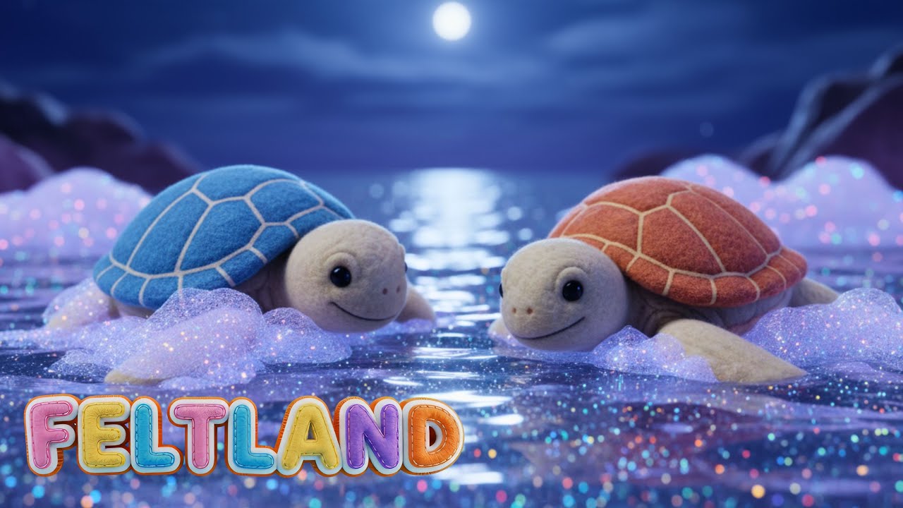 Song of the Blue Sea | Gentle Lullaby & Bedtime Song for Little Kids