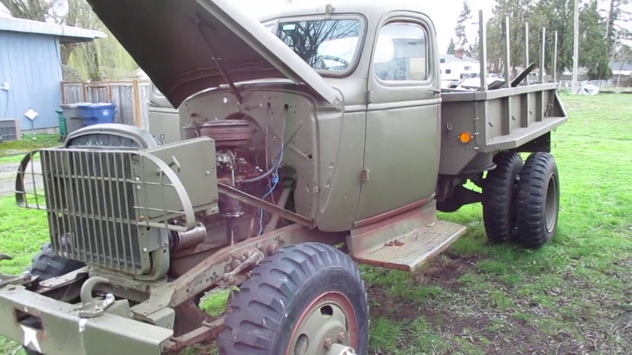 1942 G-7107 Chevy Cargo Truck. Oakland Plant, Calif.