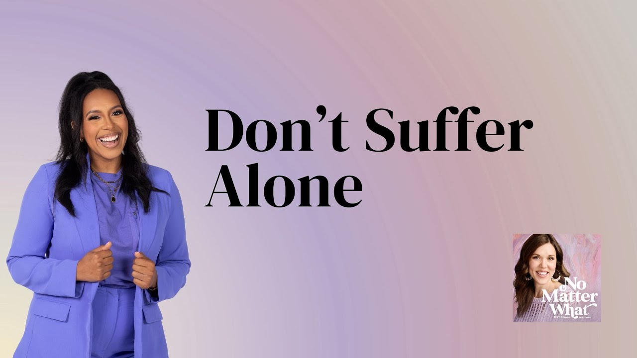 Don't Try This Alone ft. Toni Collier | No Matter What