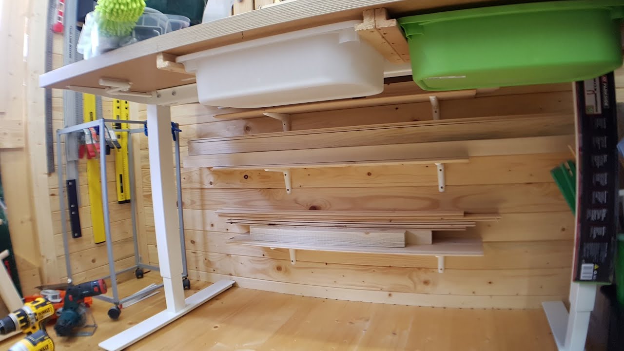 Trucuri depozitare pentru un mic atelier DIY