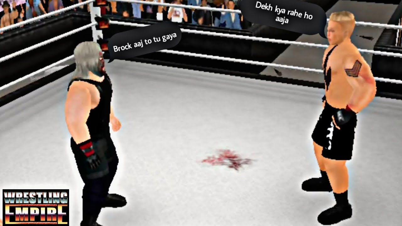 Brock Lesnar vs Uncle Howdy lost this fight | Wrestling Empire 