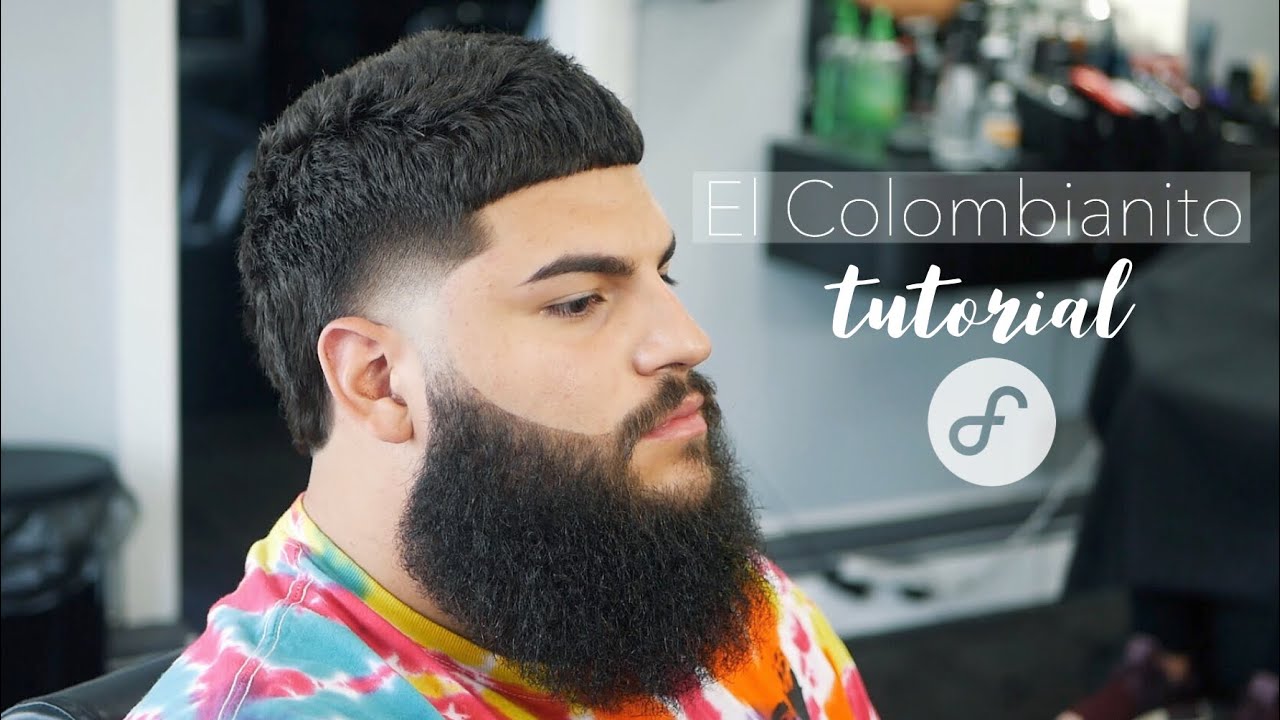 Siete Texturizado con Barba Gigante ( Anuel ) ★ TUTORIAL DE BARBERIA