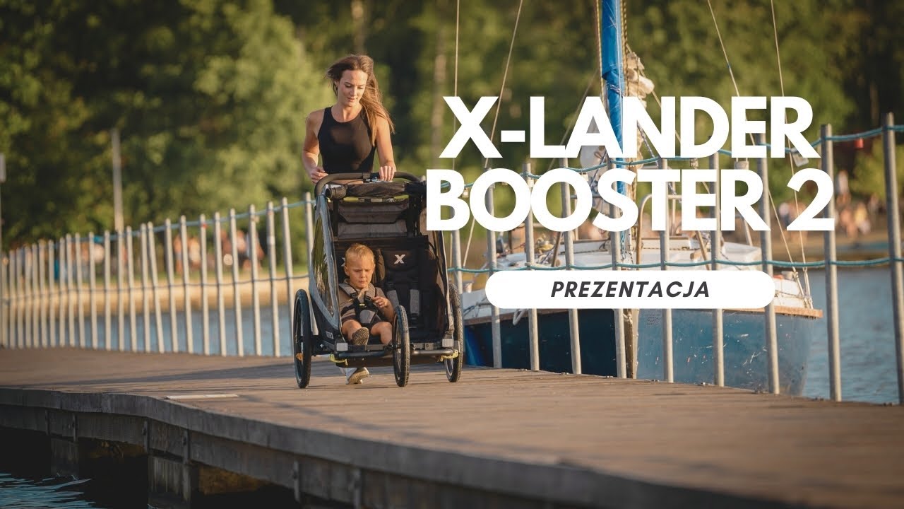 Przyczepka rowerowa X-lander BOOSTER 2