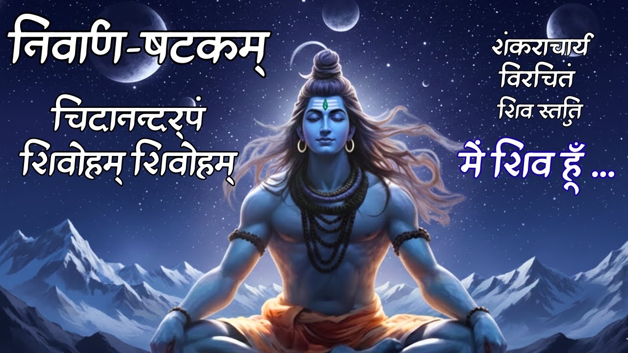 मैं शिव हूँ | चिदानन्दरूपं शिवोऽहम् शिवोऽहम् | निर्वाणषटकम् | महाशिवरात्रि विशेष | HeavenVista