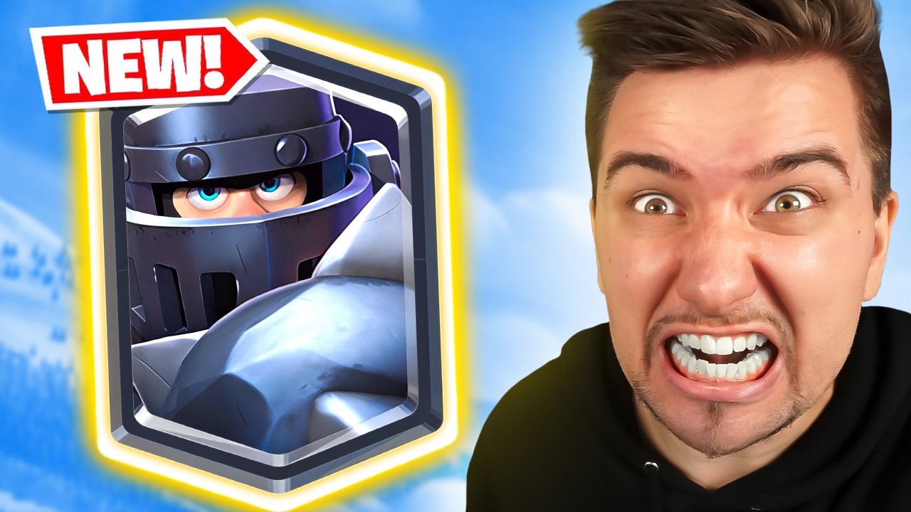 Koupil Jsem Legendary Kartu MEGA KNIGHT v Clash Royale!