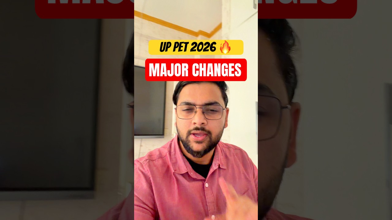 UPSSSC PET Major Changes 🔥 UP PET 2026 ☠️ #uppet #upsssc