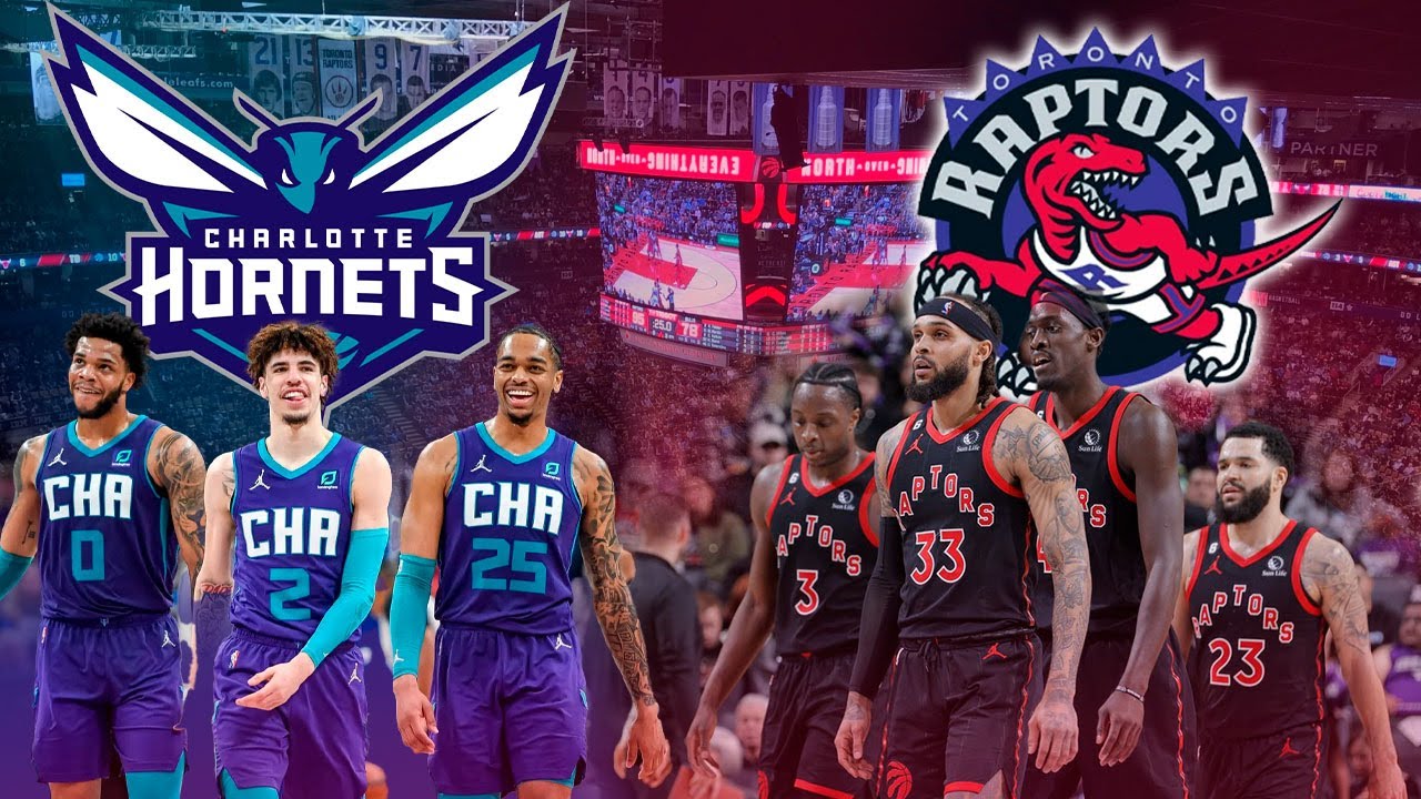 ESTAMOS EN "scotiabank Arena" Para ver el partido de la NBA CHARLOTTE HORNETS vs TORONTO RAPTORS🏀