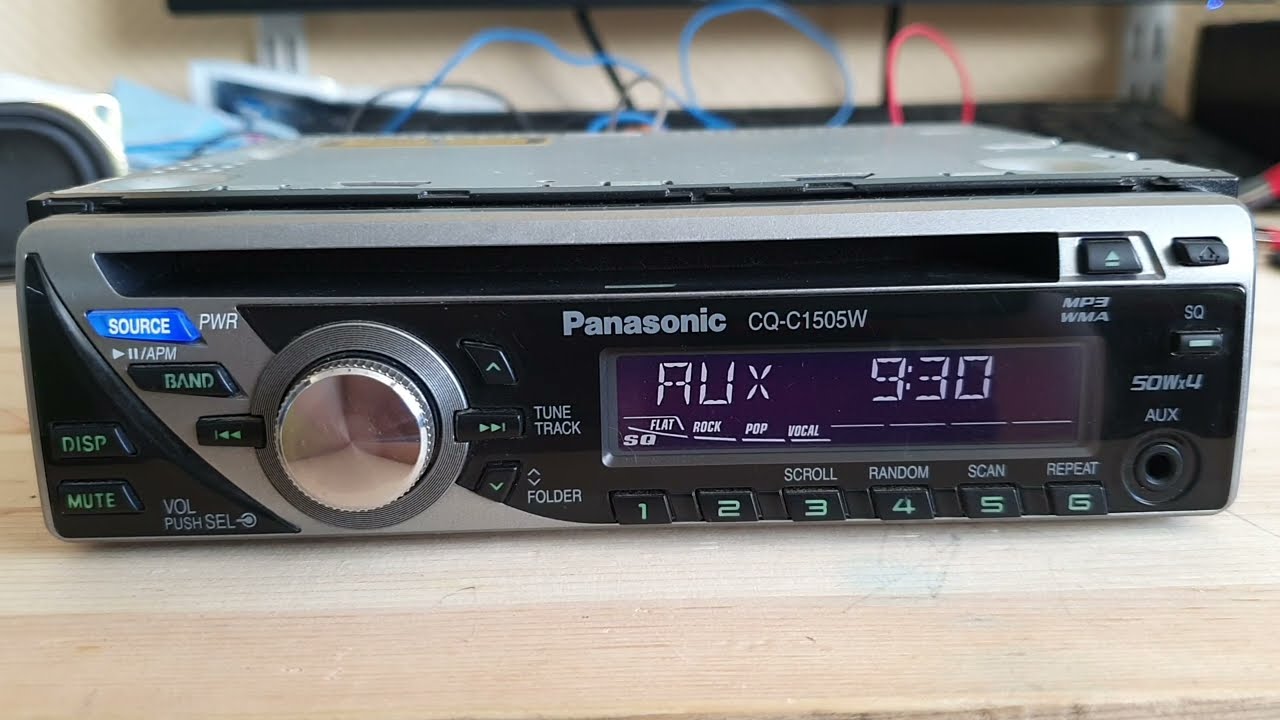 Panasonic CQ-C1505W Bluetooth