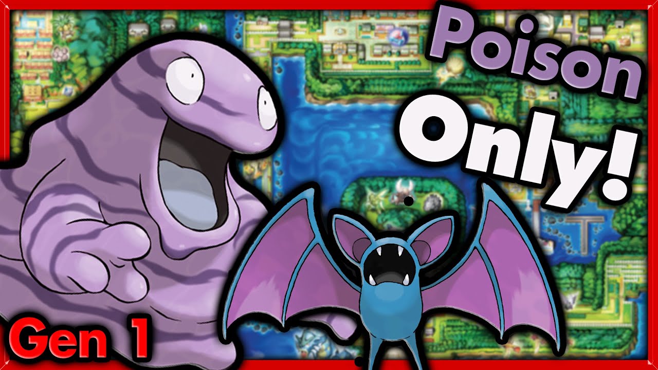 YEARS IN THE MAKING! - Can I Beat Pokemon Red with ONLY Poison Types? 🔴 Pokemon Challenges