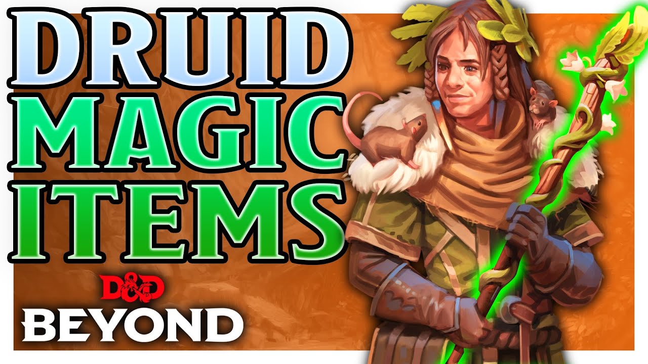 The Best Magic Items for Your Druid | w Smosh's Saige Ryan | D&D Beyond