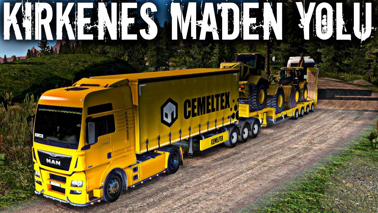 ÇILDIRDIM !!! OĞUZHAN BİR ÇİNLİ !! Kirkenes Maden Yolu | ETS 2 (G27) @oguzhankaplan