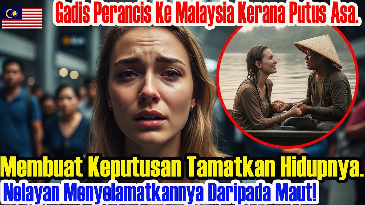 Wanita Perancis putus asa ke Malaysia untuk menamatkan hidup, namun diselamatkan dan hidup baharu!!!